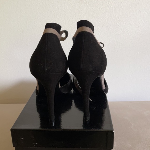 Black suede heels - Picture 5 of 8